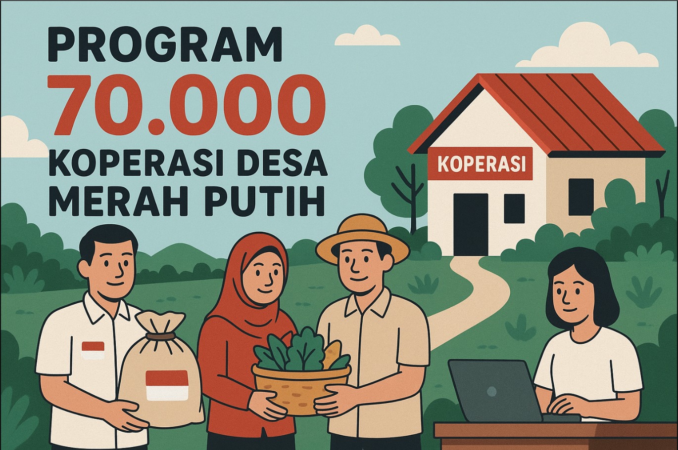 Langkah Nyata Menuju 70.000 Koperasi Desa Merah Putih